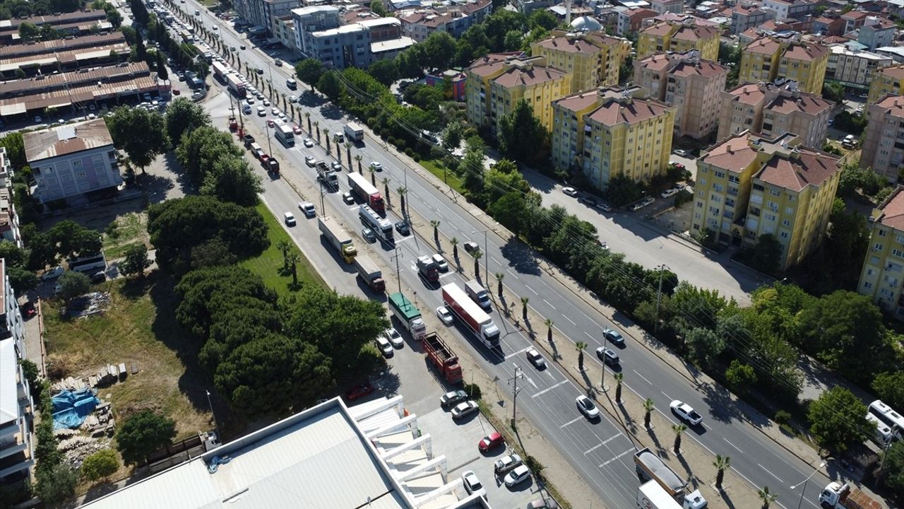 İzmir-Ankara Kara Yolunda Kurban Bayramı Yoğunluğu