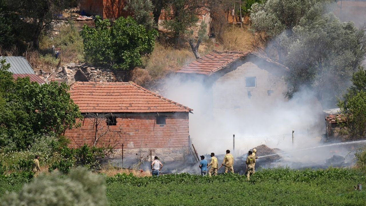 İzmir'de Orman Yangını: Menderes ve Seferihisar Arasında Havadan ve Karadan Mücadele