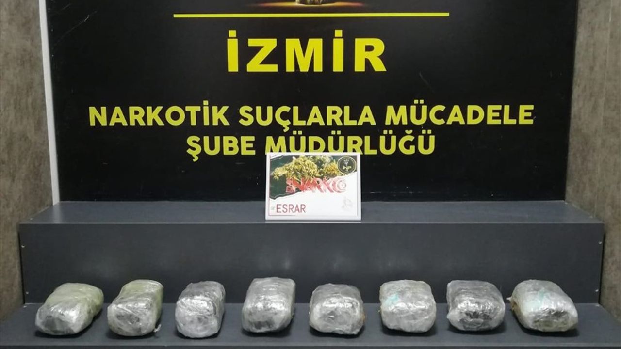 İzmir'de Uyuşturucu Operasyonu: 11 Kilo Uyuşturucu ve 4 Tutuklama