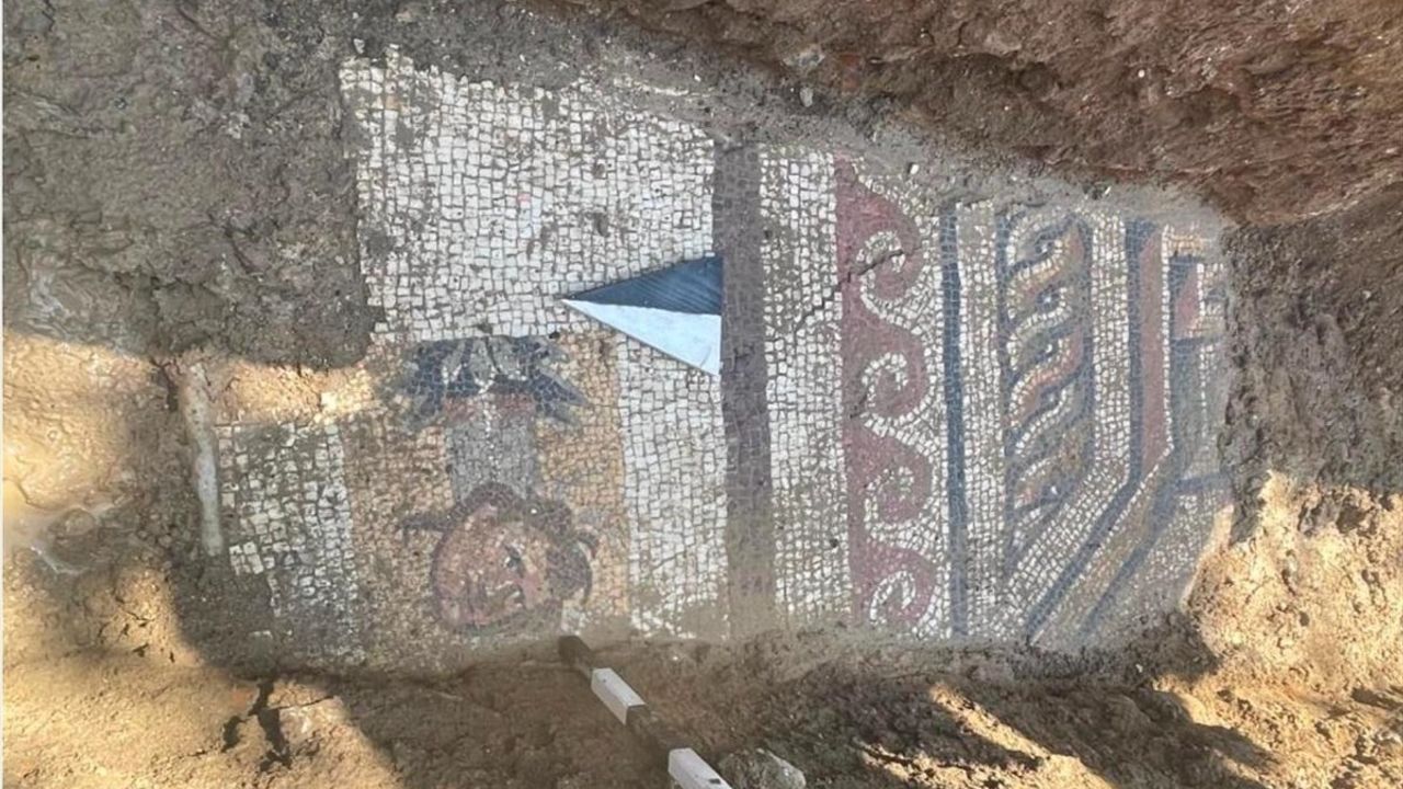 Kahramanmaraş'taki Tarihi Mozaik Alanı Korunuyor