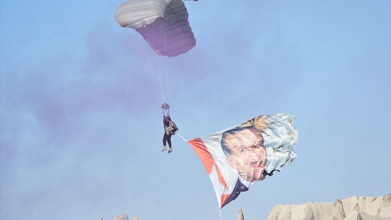 Kapadokya'da Jandarma Duygusal Bir Kutlama Gerçekleştirdi