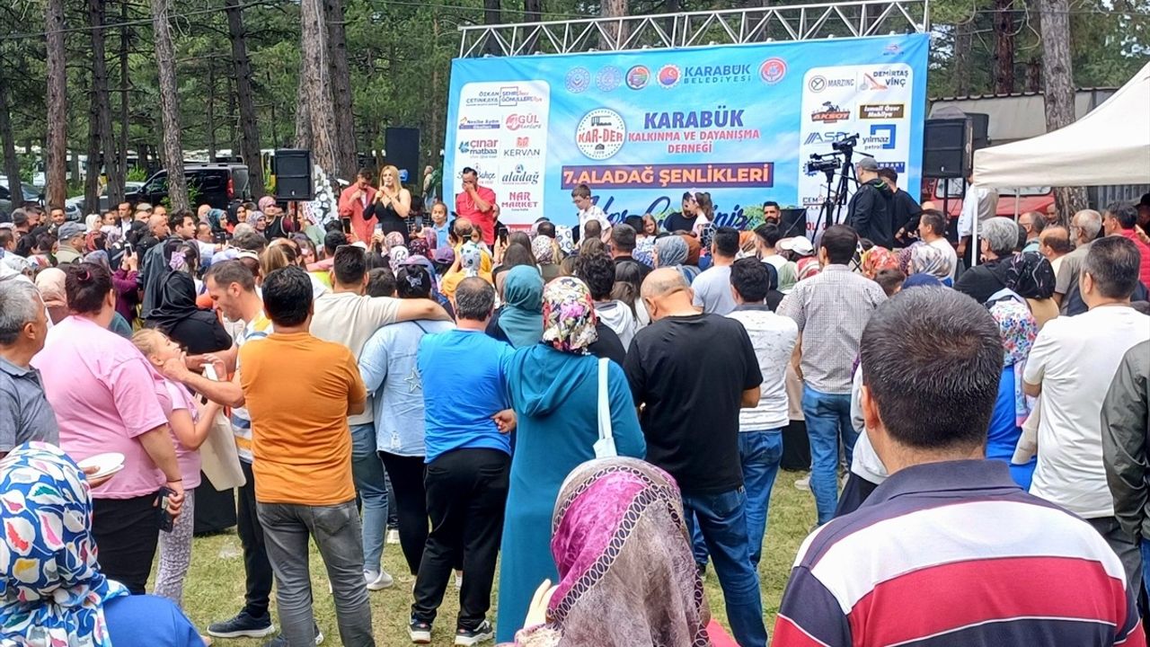 Karabük'te 7. Aladağ Şenlikleri Coşkuyla Gerçekleşti