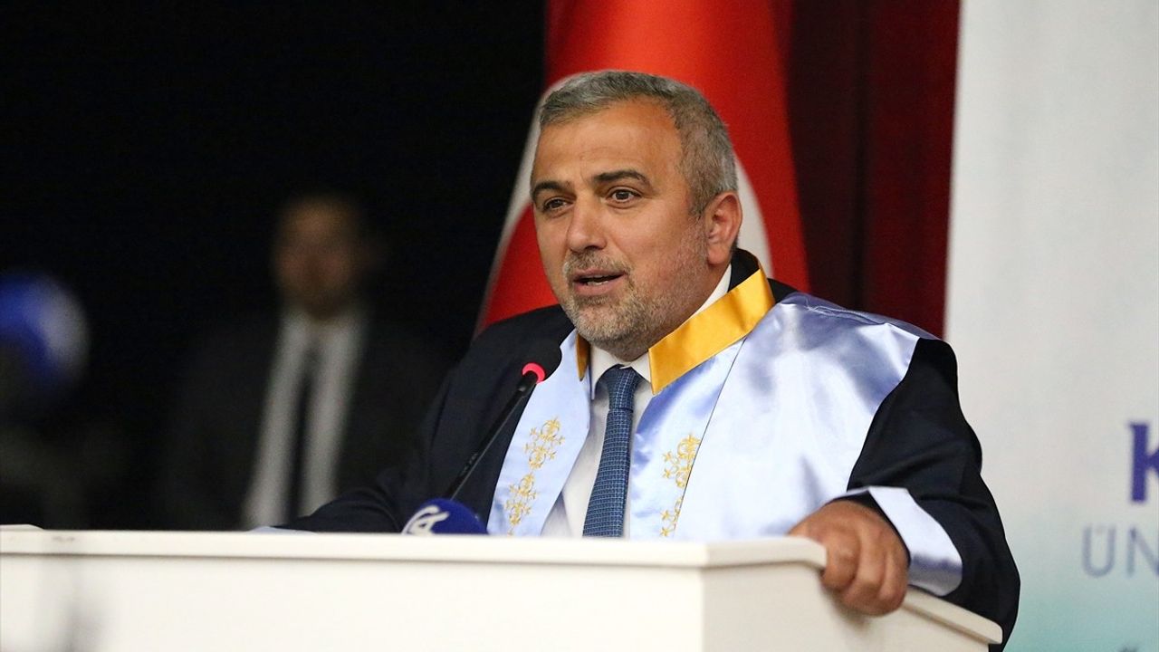 Kars'ta Öğrenciler Filistin İçin Dayanışma Gösterdi