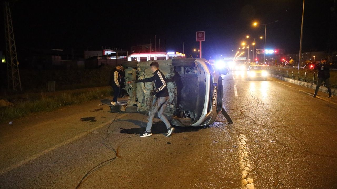 Kars'ta Zincirleme Trafik Kazası: 4 Yaralı