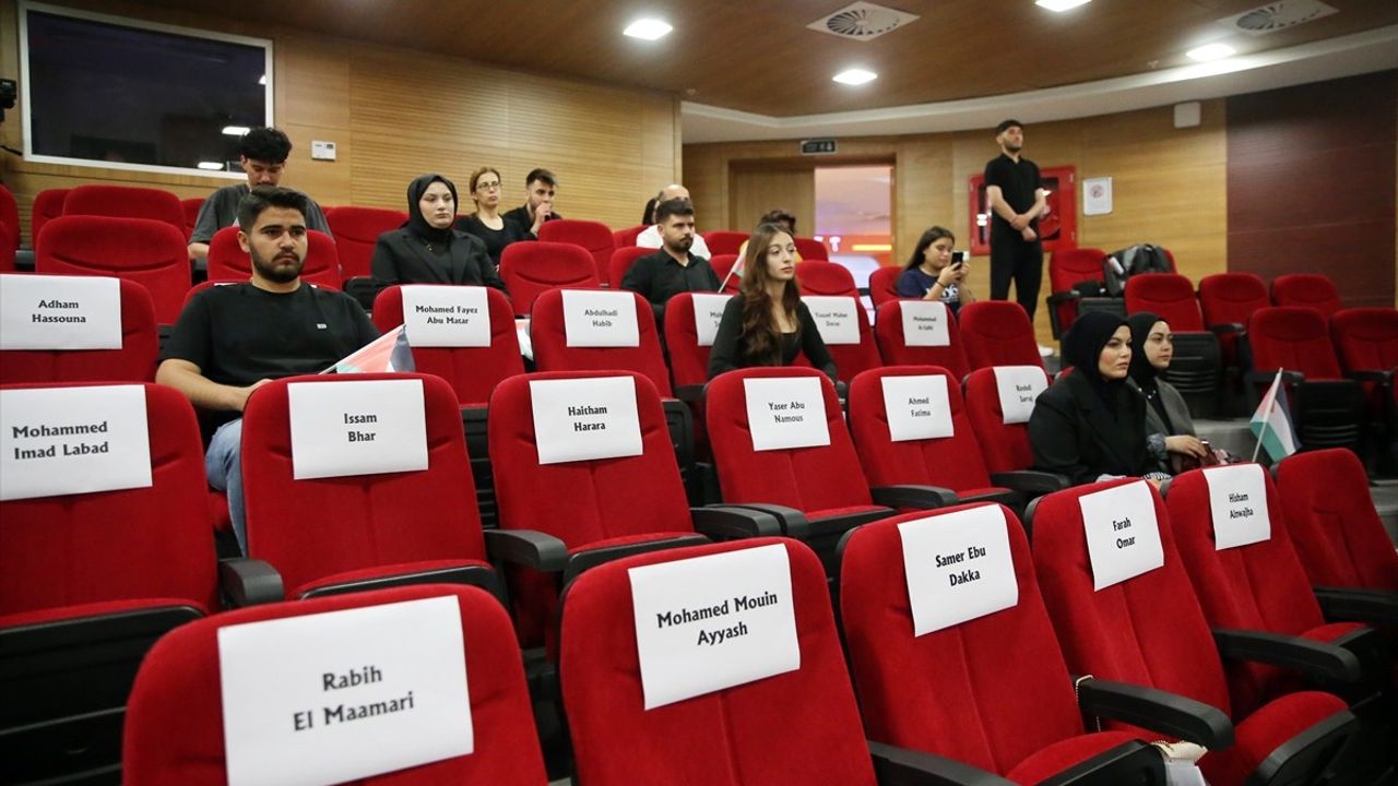 Kastamonu'da Filistin'deki Şehit Gazeteciler Anıldı