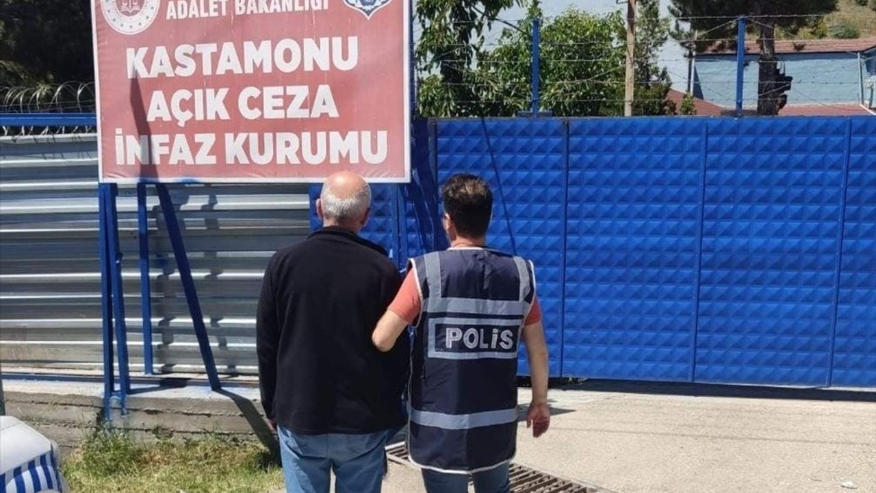 Kastamonu'da Uyuşturucudan Aranan Hükümlü Yakalandı