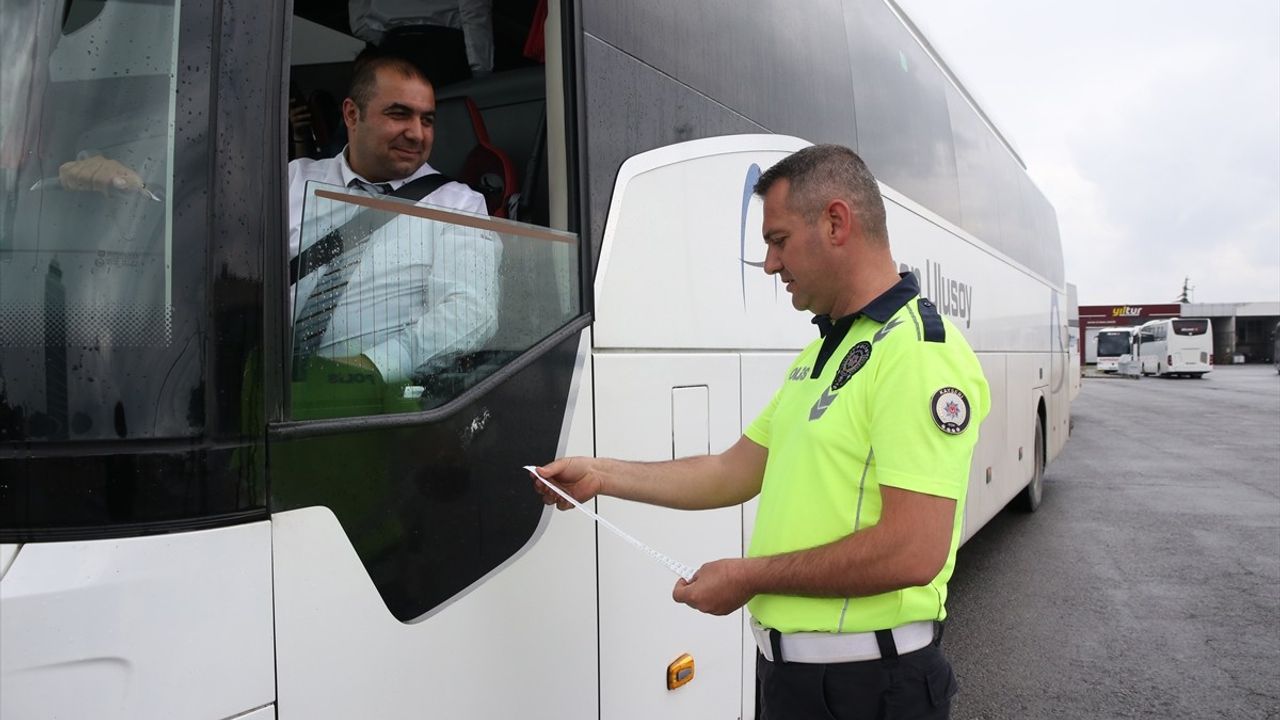Kayseri'de Bayram Öncesi Trafik Denetimleri