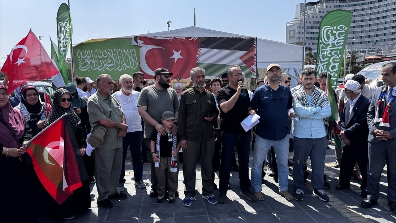 Kayseri'den Küresel Gazze Yürüyüşü İçin Hareket