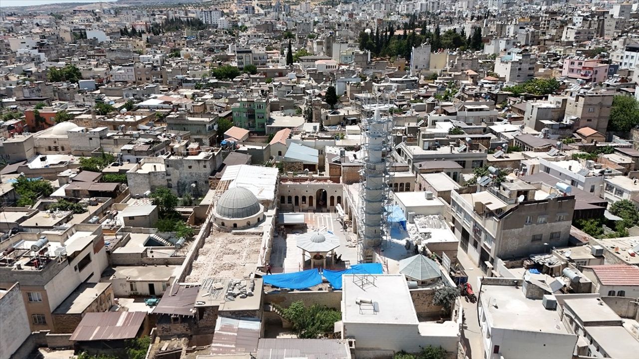 Kilis'te Tarihi Ulu Cami Yeniden İbadete Açılıyor
