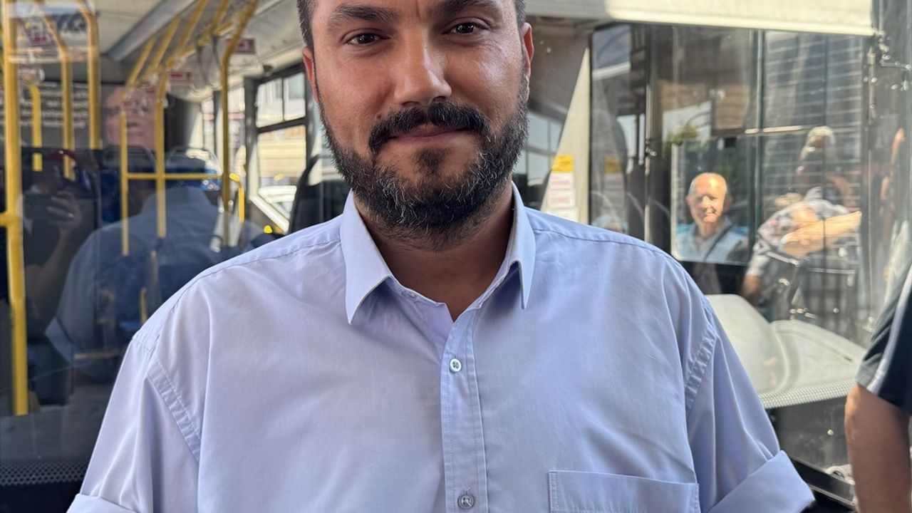 Kırıkkale'de Otobüs Şoförü Zamanla Yarıştı