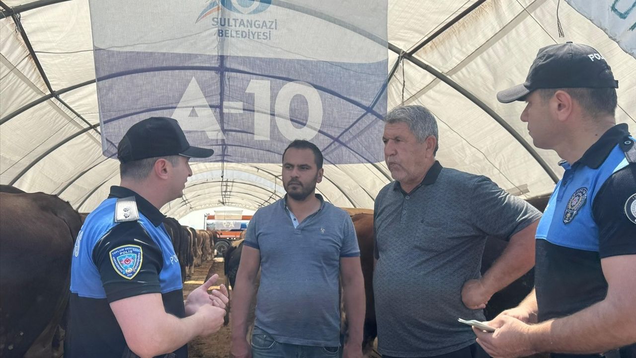 Kurban Pazarında Güvenlik Önlemleri Artıyor