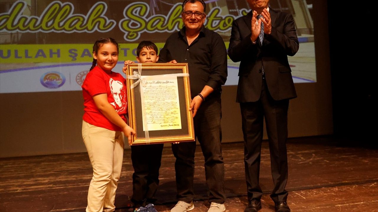 Mersin'de Eğitime Destek Veren Hayırseverler Onurlandırıldı