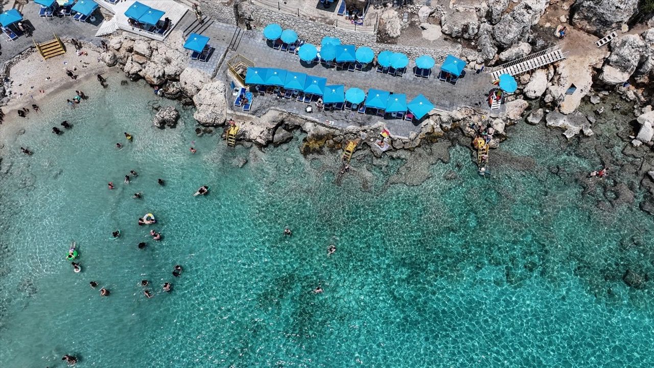 Mersin Plajlarında Kurban Bayramı Coşkusu