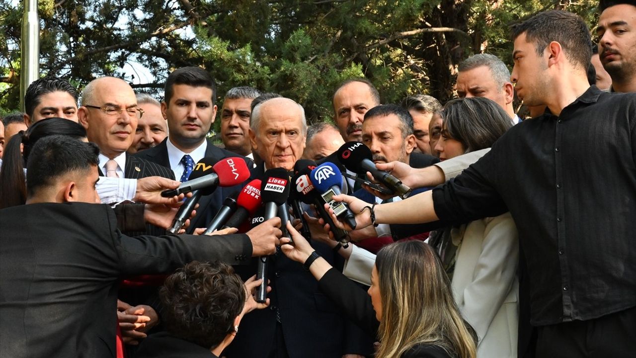 MHP Lideri Bahçeli'den Ülkü Ocakları'na Kurban Bayramı Ziyareti