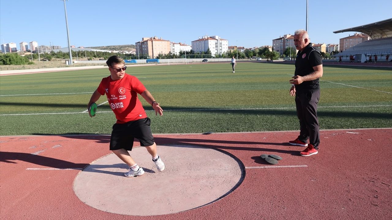 Milli Özel Sporcular, Avrupa Şampiyonası Hazırlıklarını Nevşehir'de Sürdürüyor