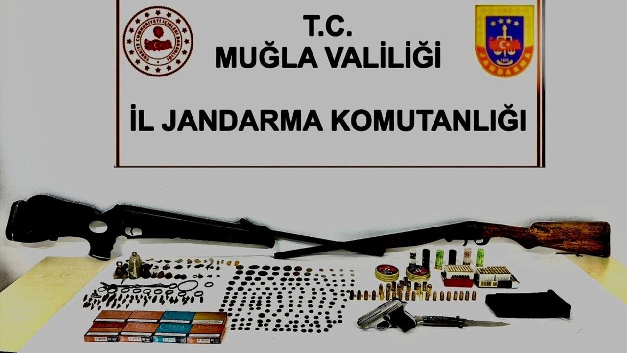 Muğla'da Tarihi Eser Kaçakçılığı Operasyonu