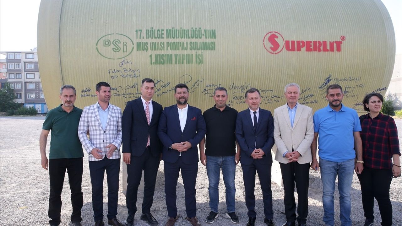 Muş Ovası Pompaj Sulama Projesi Tanıtıldı