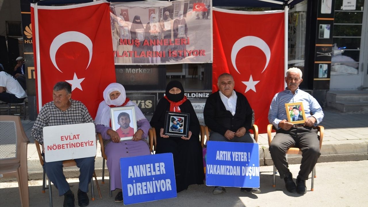 Muş'ta Aileler Terör Mağdurlarını Arıyor