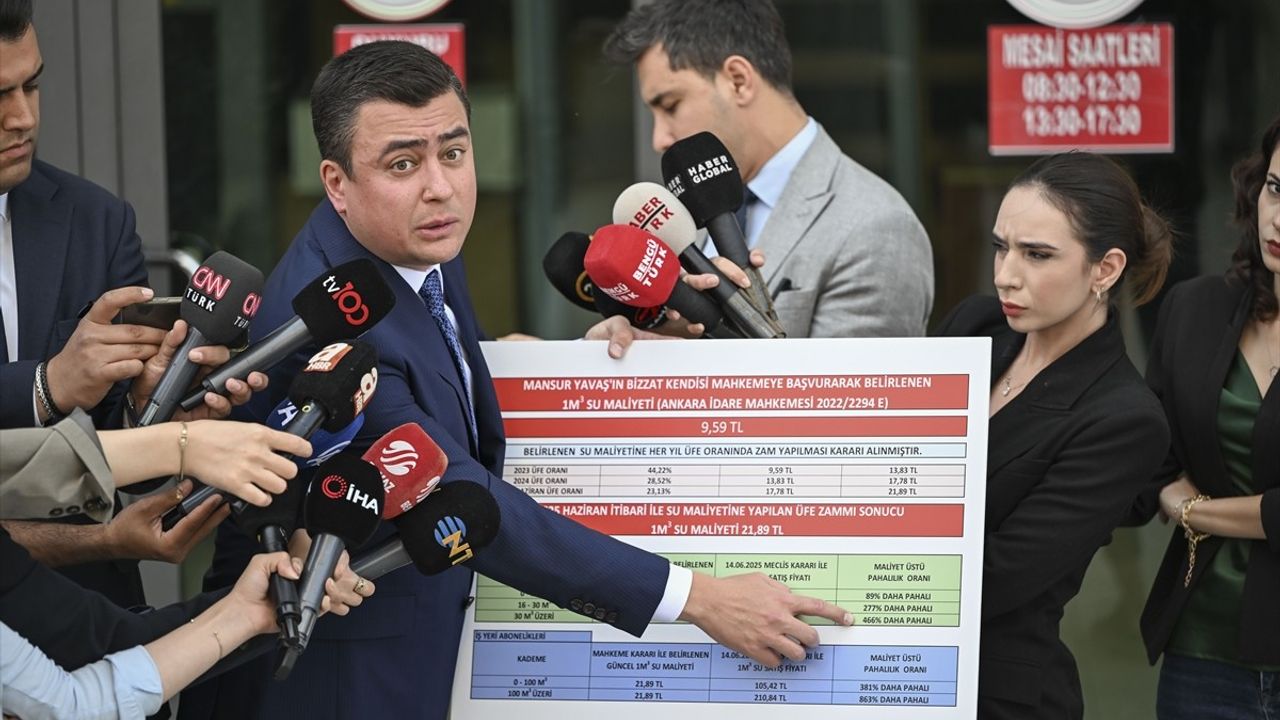 Osman Gökçek, ABB'nin Su Tarifeleri Üzerine Mahkemeye Başvurdu