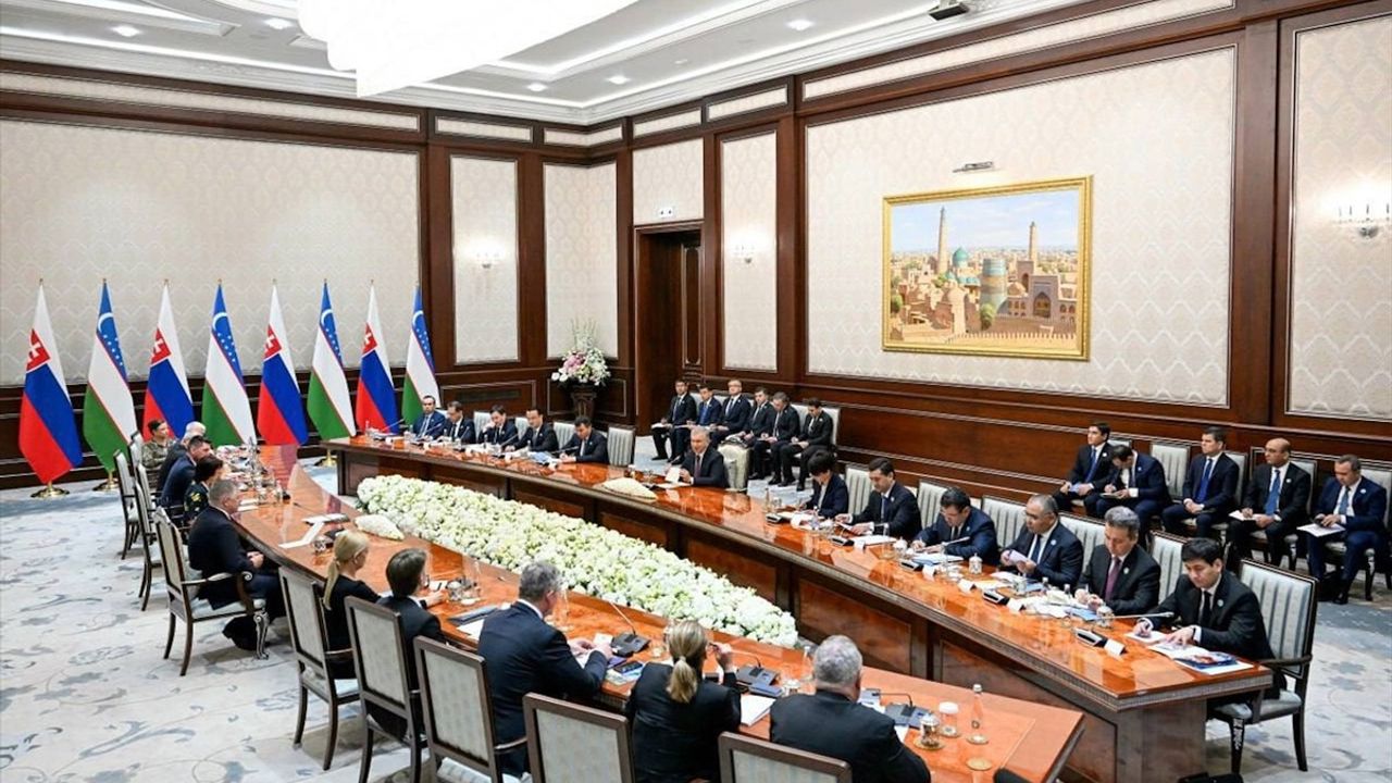 Özbekistan ve Slovakya Stratejik Ortaklık İlişkilerini Geliştiriyor