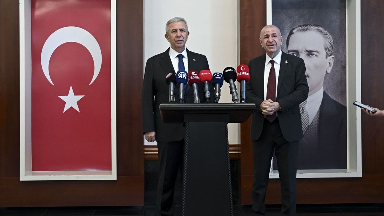 Özdağ ve Yavaş'tan Ortak Basın Açıklaması