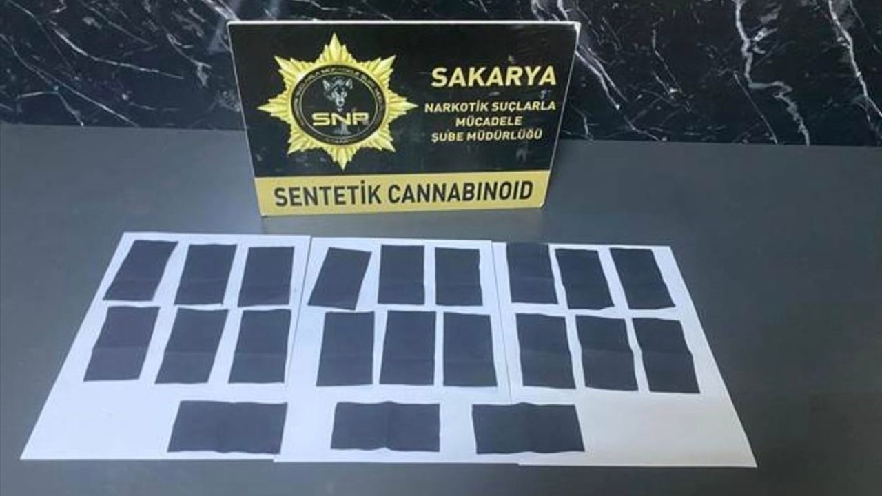 Sakarya'da Sentetik Uyuşturucu Operasyonu