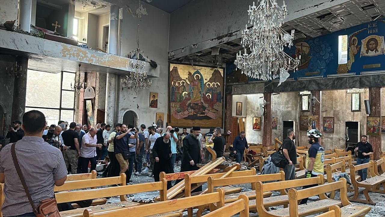 Şam'da Kiliseyi Vuran Patlamada Çok Sayıda Ölüm