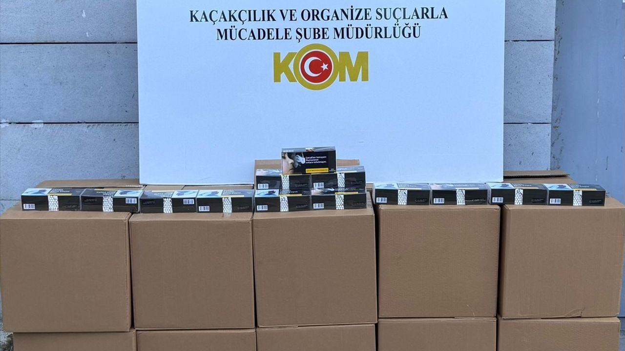 Samsun'da 200 Bin Makaron Operasyonu