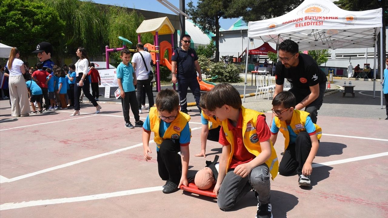Samsun'da Çocuklar Sağlık Elçisi Oldu