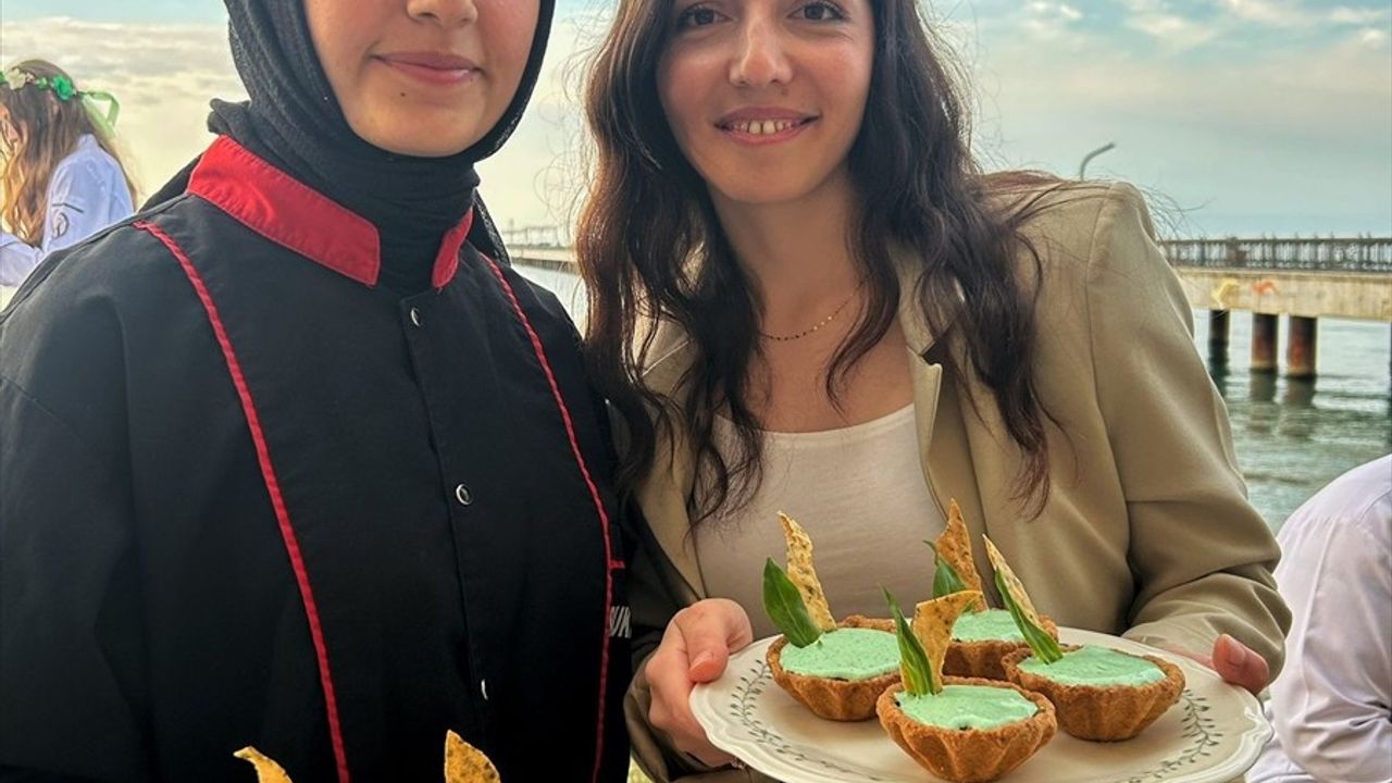 Samsun'da Genç Şef Altın Madalya Kazandı