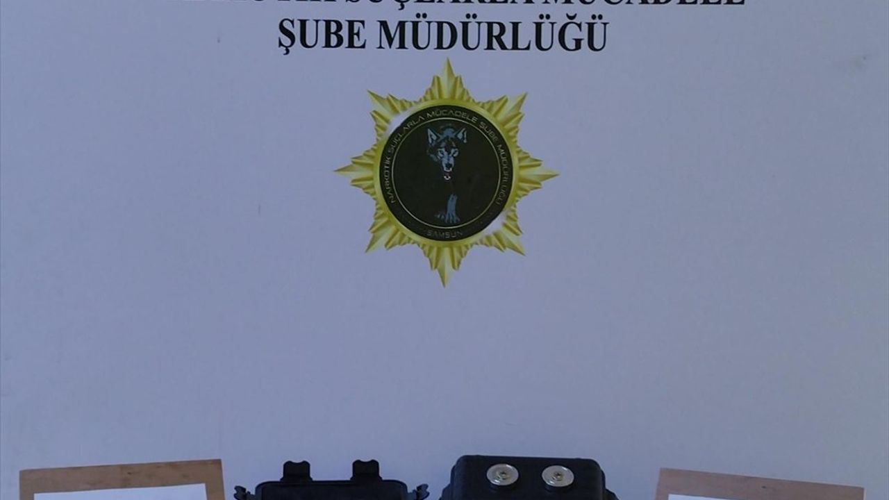 Samsun'da Narkotik Köpeği 'Çakır' İle Uyuşturucu Operasyonu