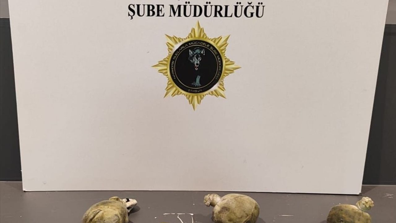 Samsun'da Uyuşturucu Operasyonu: 3 Şüpheli Gözaltında
