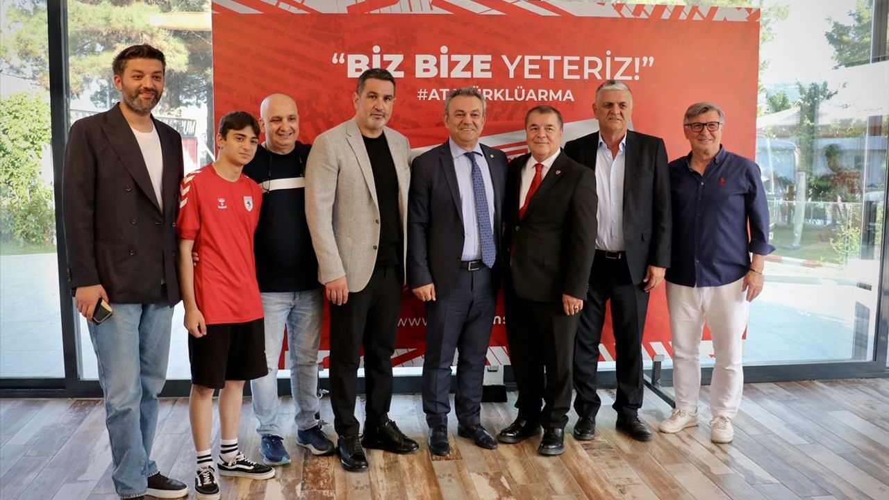 Samsunspor'da Kurban Bayramı Bayramlaşma Töreni