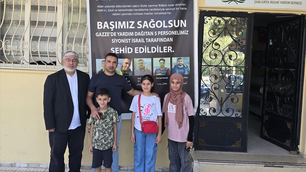 Şanlıurfalı Çocukların Gazze'ye Destekleri