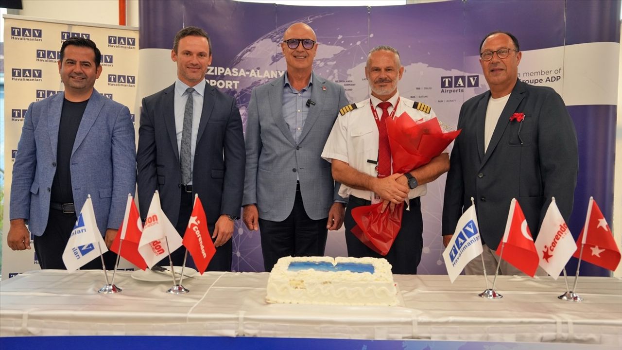 Slovakya ve Gazipaşa Arasında Yeni Charter Uçuşları Başladı