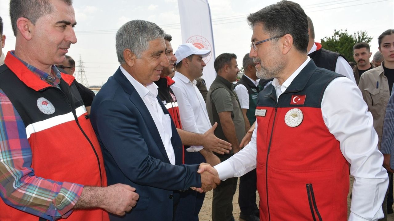 Tarım ve Orman Bakanı İbrahim Yumaklı Batman'da Buğday Hasadı ve Destek Ödemeleri