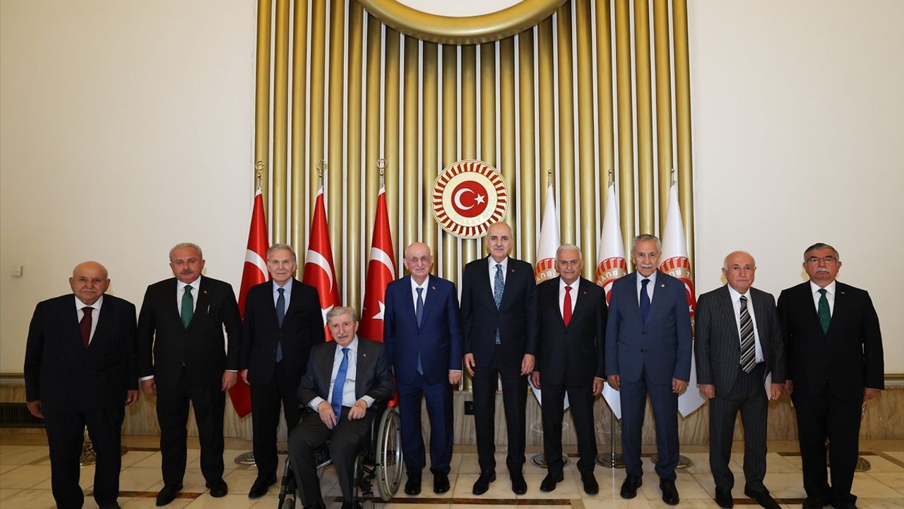 TBMM Başkanı Numan Kurtulmuş, Eski Başkanlarla Bir Araya Geldi