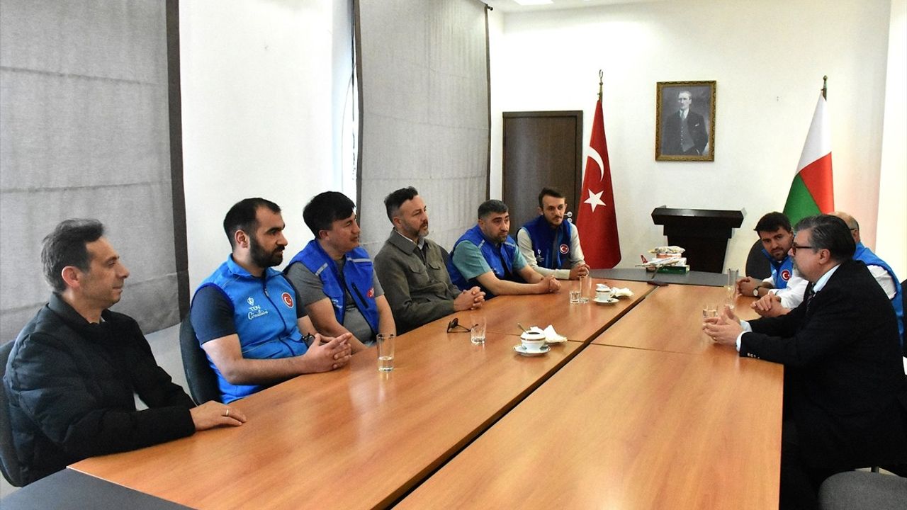 TDV Heyeti Antananarivo Büyükelçisini Ziyaret Etti