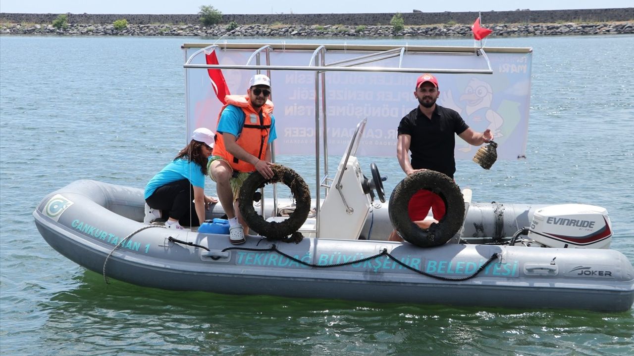 Tekirdağ'da Deniz Dibi Temizliği Etkinliği Gerçekleştirildi