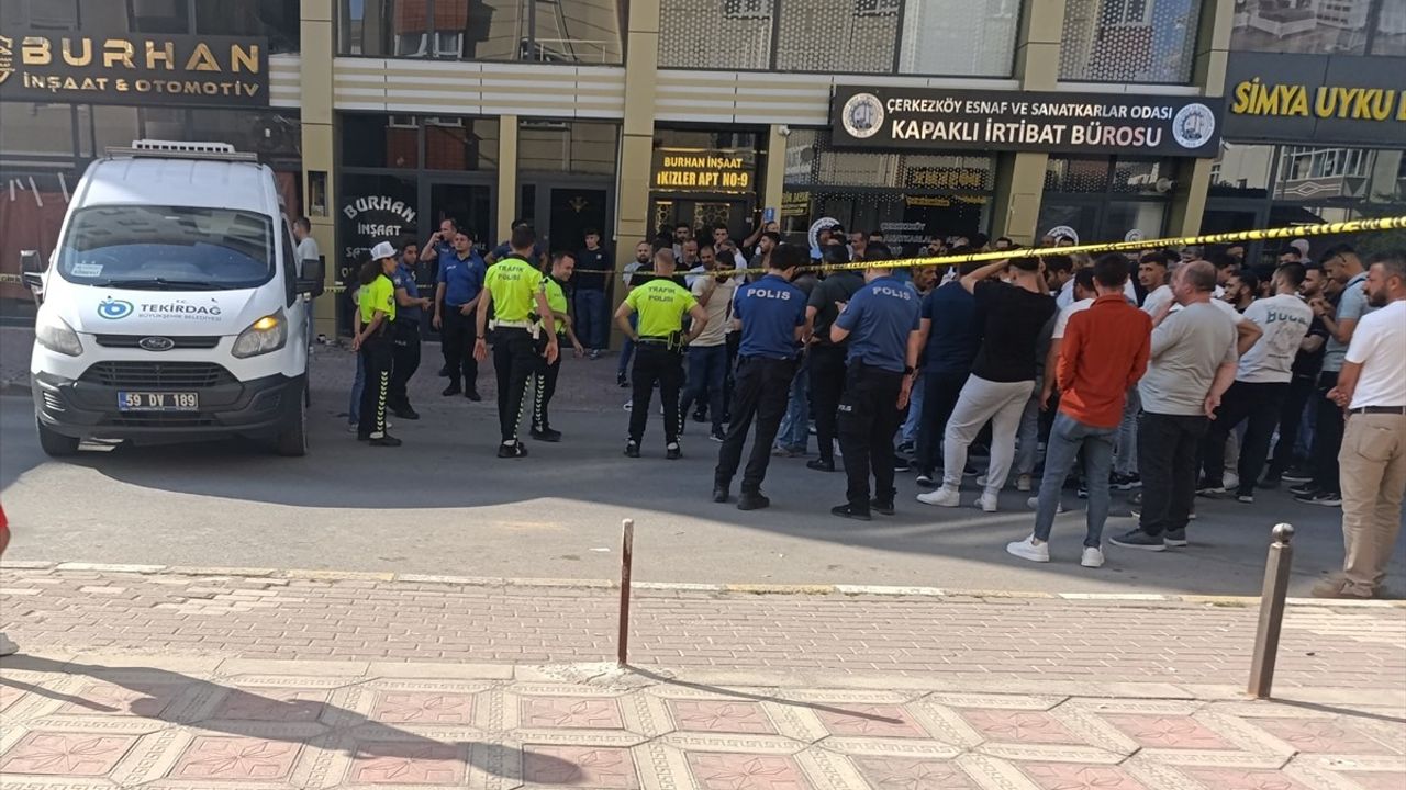 Tekirdağ'da Müteahhit Silahlı Saldırı Sonucunda Hayatını Kaybetti