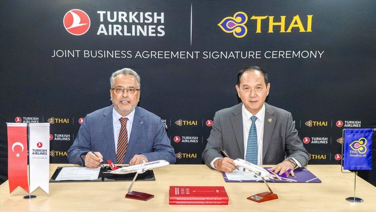 THY ve Thai Airways'ten Tarihi Anlaşma