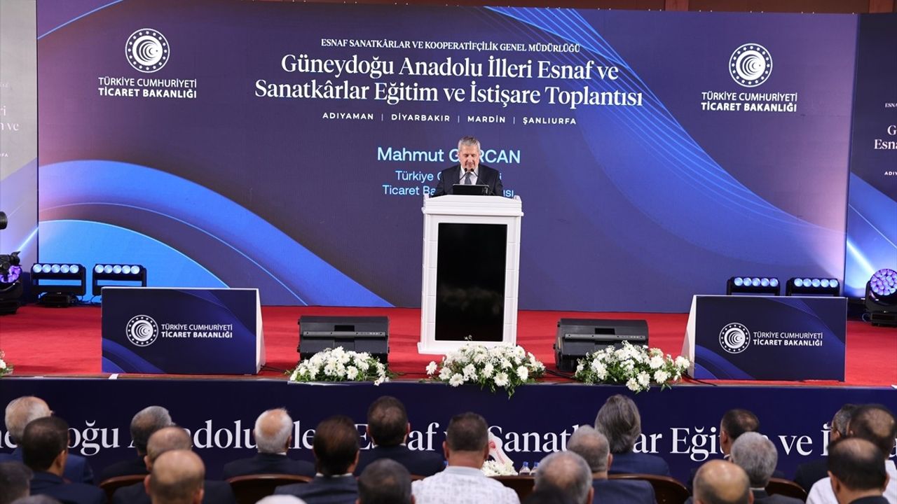 Ticaret Bakan Yardımcısı Mahmut Gürcan, Şanlıurfa'da Esnafa Destek Çalışmalarını Vurguladı