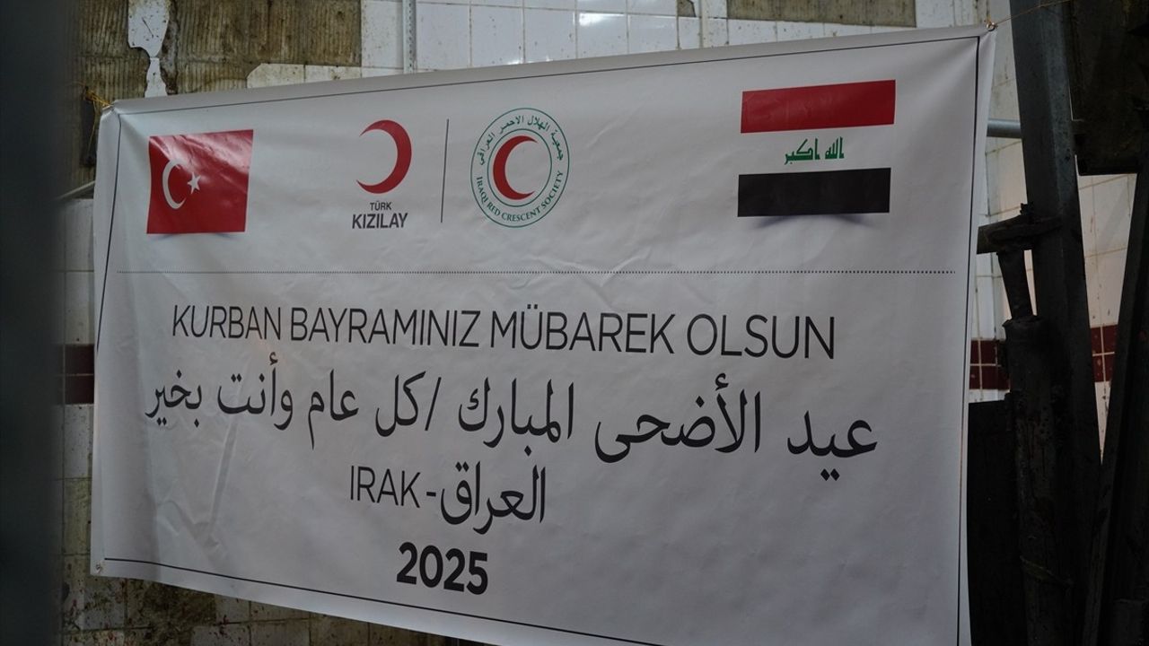 Türk Kızılay'dan Irak'a Kurban Et Yardımı