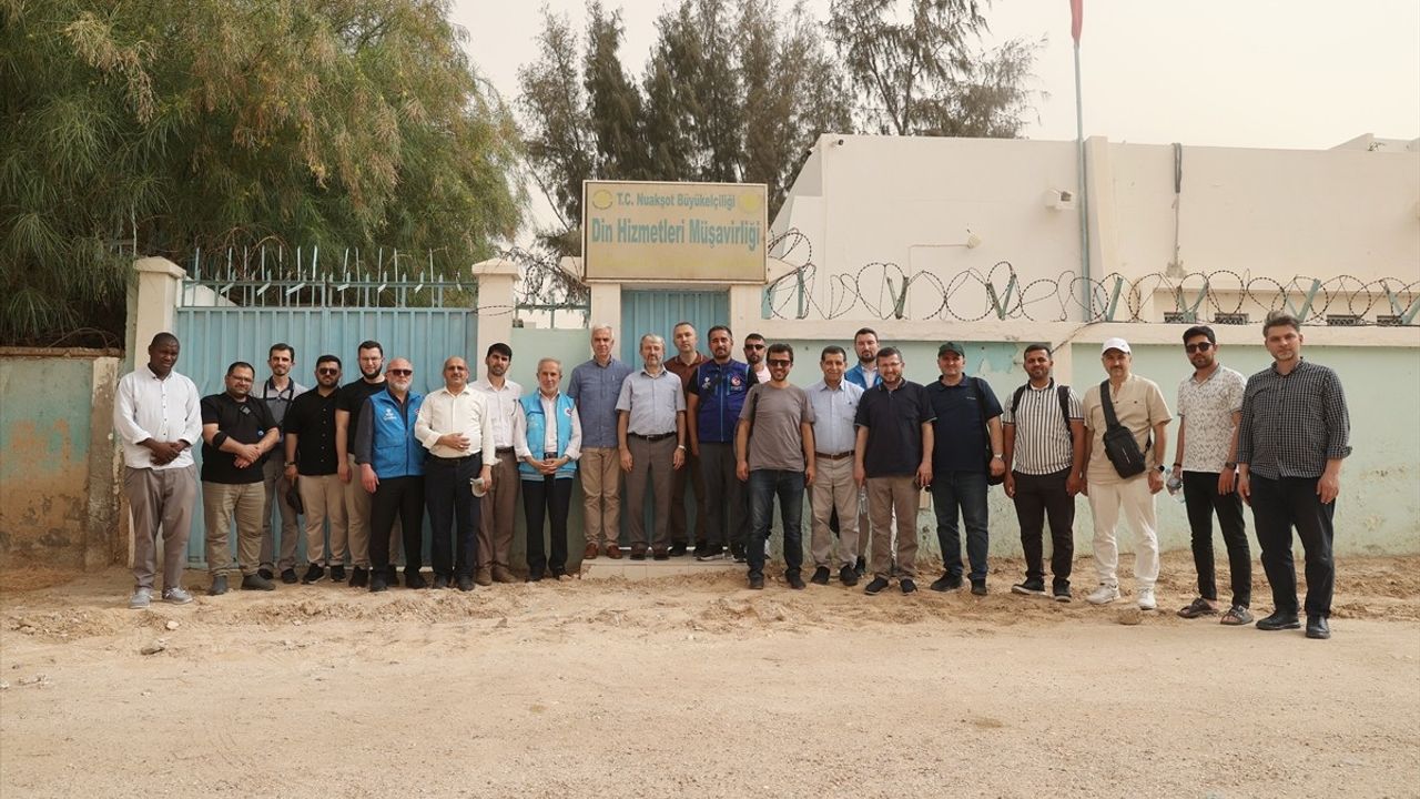 Türkiye Diyanet Vakfı, Moritanya'da Kurban Organizasyonu İçin Ziyarette Bulundu