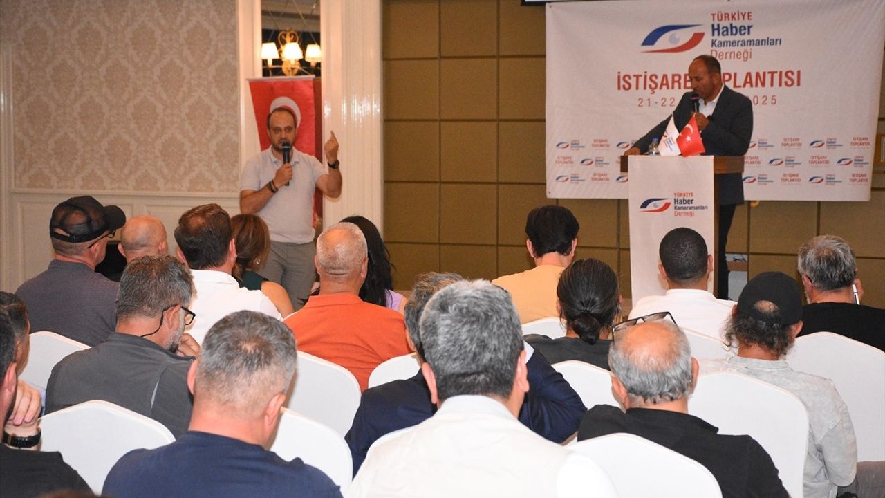 Türkiye Haber Kameramanları Derneği Afyonkarahisar'da Toplandı