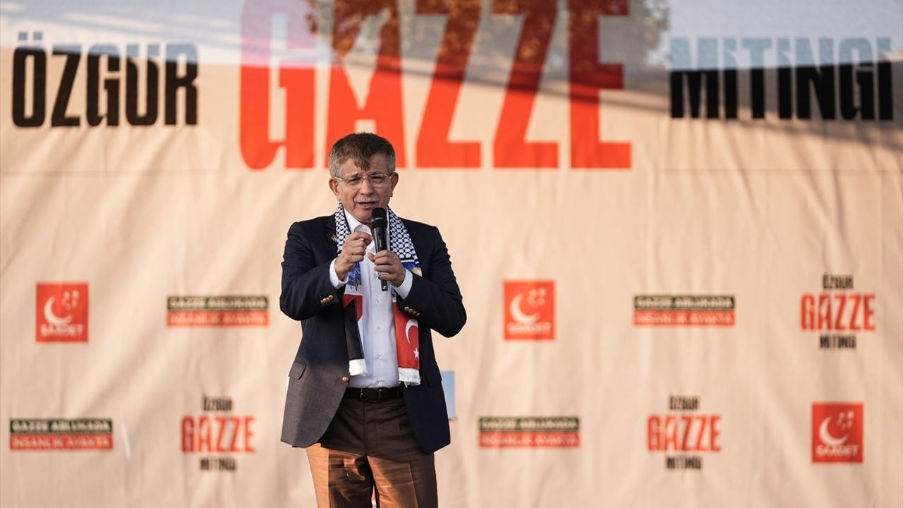 Üsküdar'da Özgür Gazze Mitingi: Filistin İçin Birlik ve Dayanışma