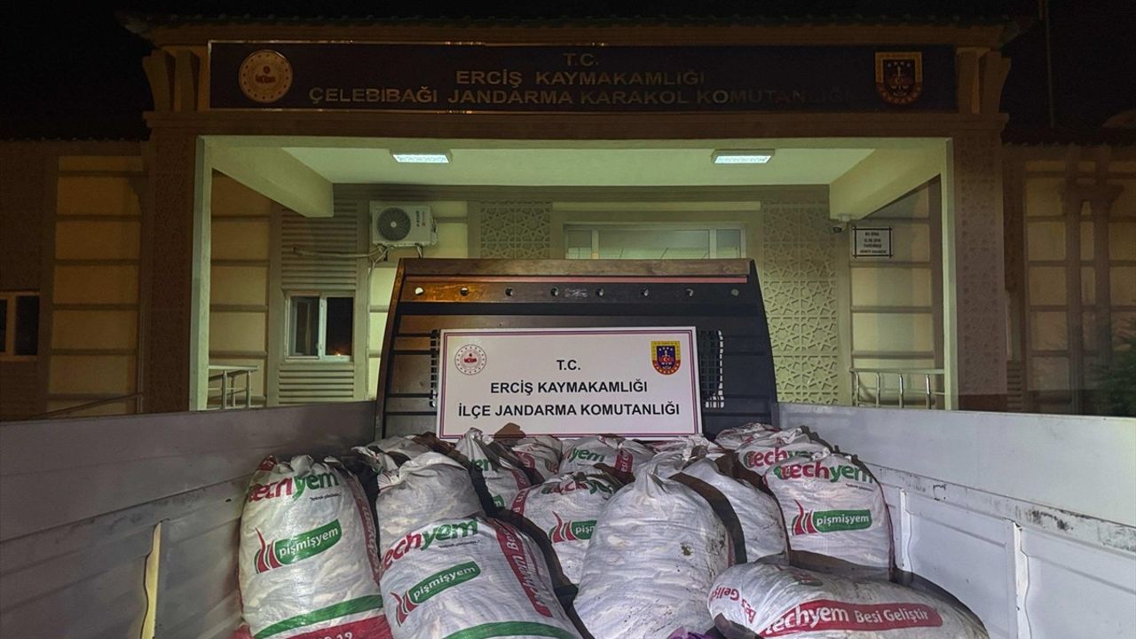 Van'da Kaçak Avcılıkta 2 Ton İci Kefali Ele Geçirildi