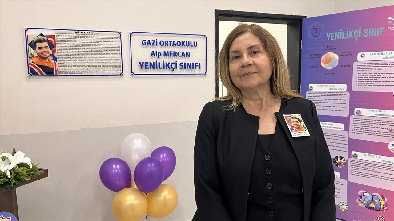 Yangında Hayatını Kaybeden Mühendisin Adı Sınıfa Verildi