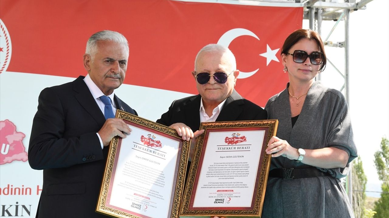 Yıldırım Gümüşhane'de Anaokulu Açılışında