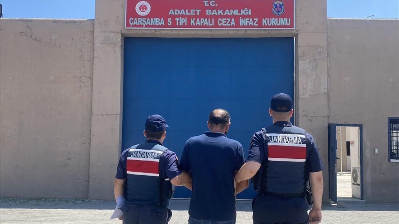 10 Yıl Kesinleşmiş Hapis Cezasıyla Aranan Hükümlü Samsun'da Yakalandı